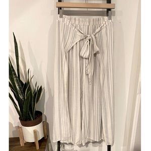 William B Side Slit Wrap Pants